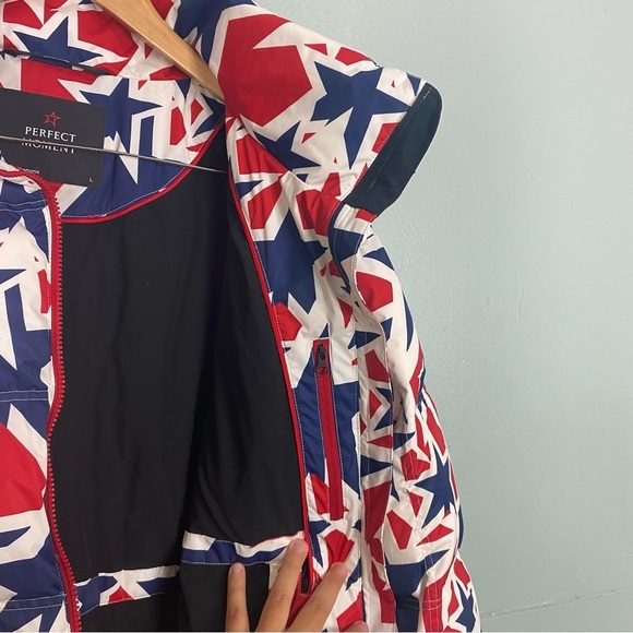 Perfect Moment Nevada Duvet‎ Nova Star Ski Jacket Sz L Puffer - Picture 10 of 11